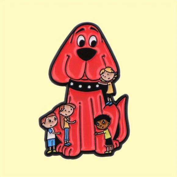 Clifford the Big Red Dog Enamel Pins 443 - Picture 1 of 4